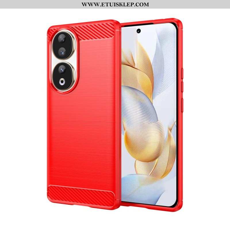 Etui do Honor 90 Szczotkowane Włókno Węglowe